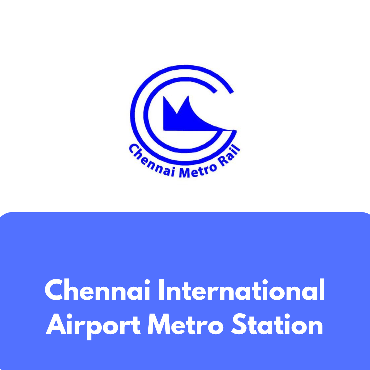 Chennai International Airport Metro Station