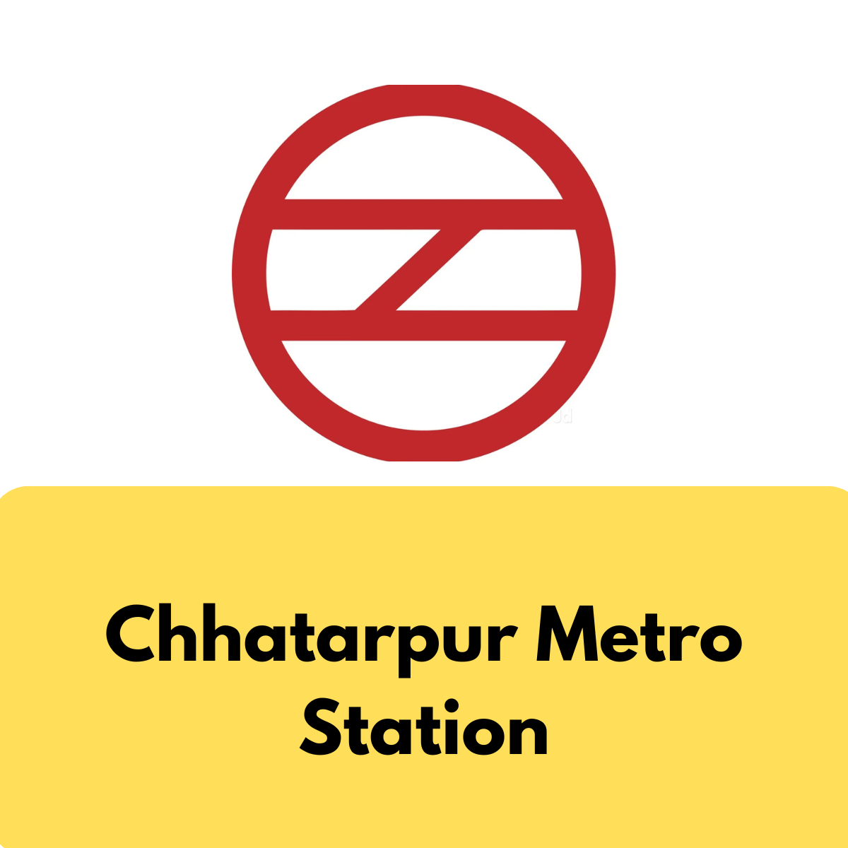 Chhatarpur Metro Station