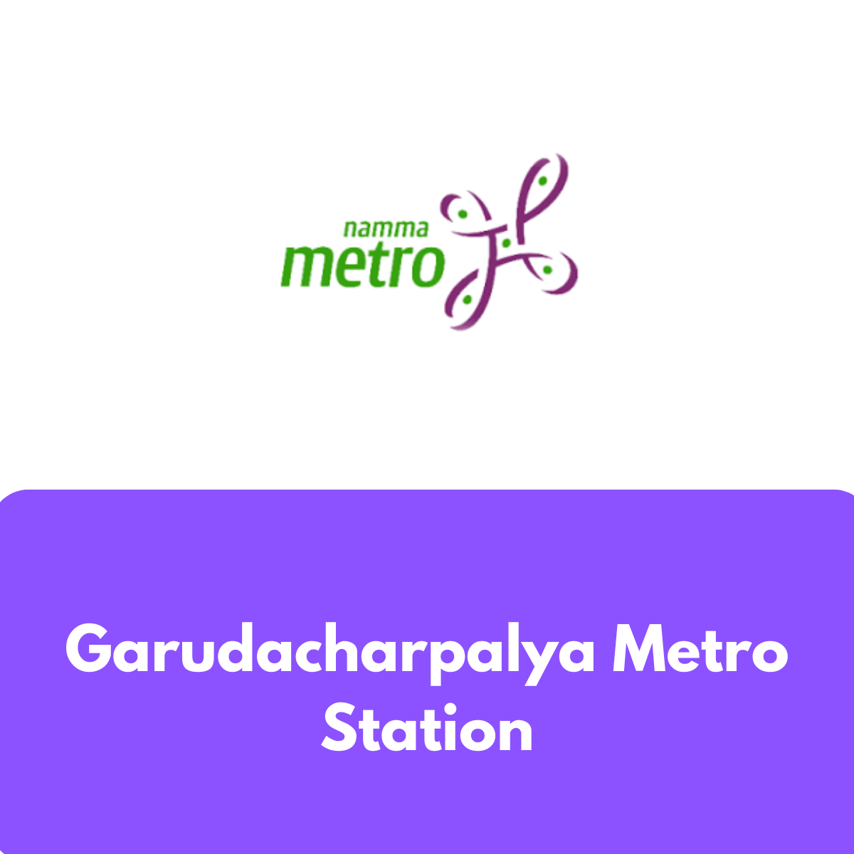 Garudacharpalya Metro Station