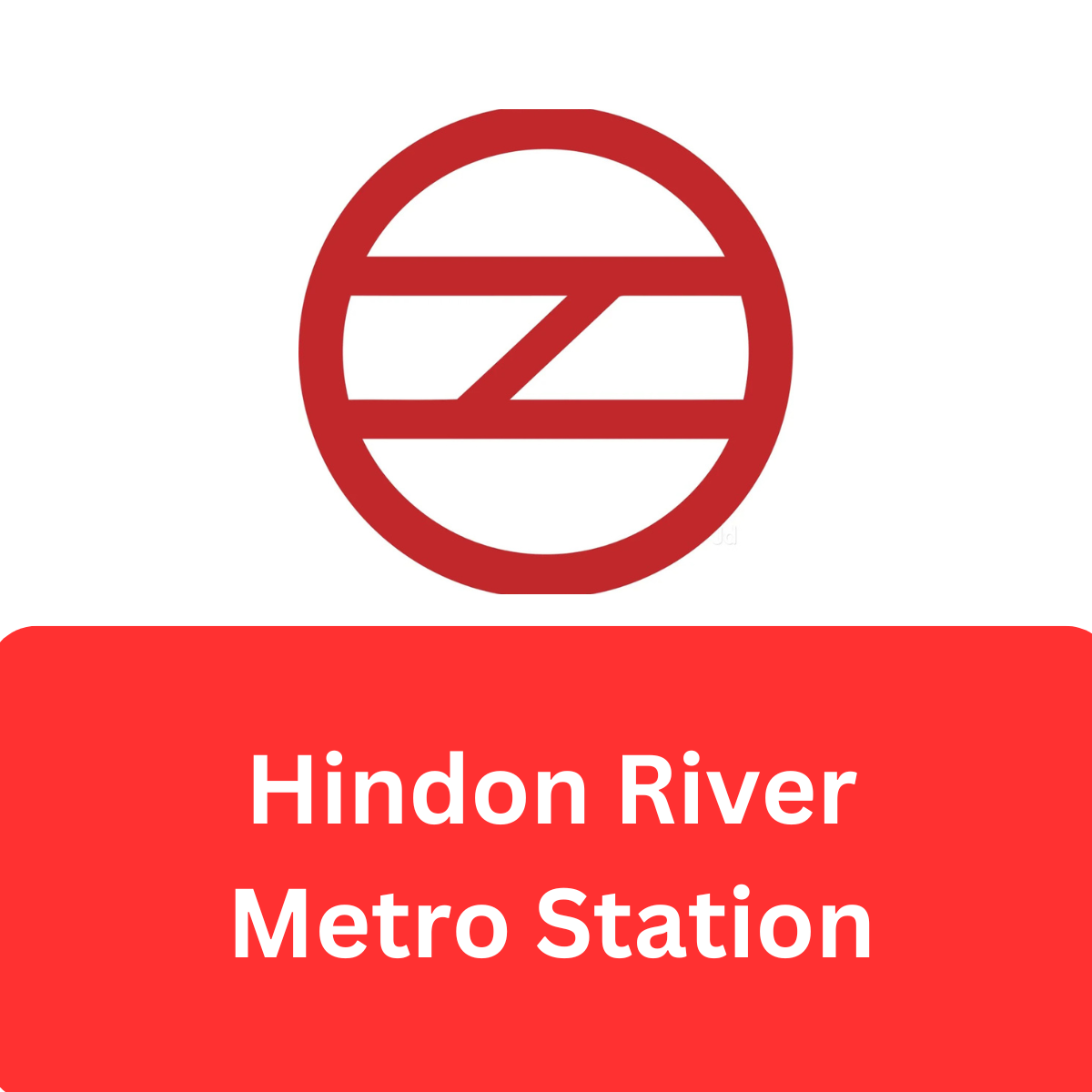 Hindon River Metro Station