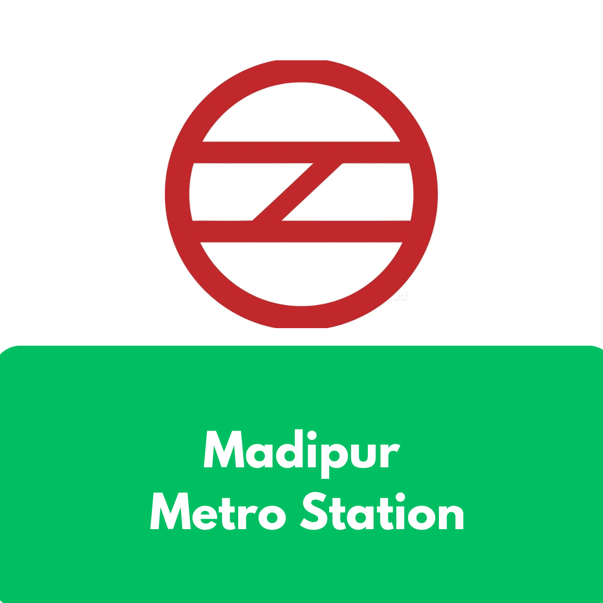 Madipur Metro Station