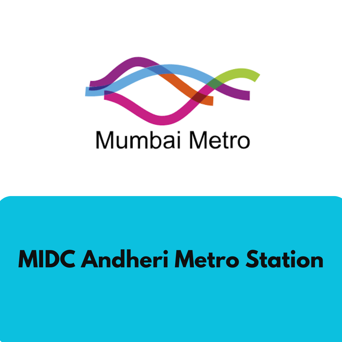 MIDC Andheri Metro Station