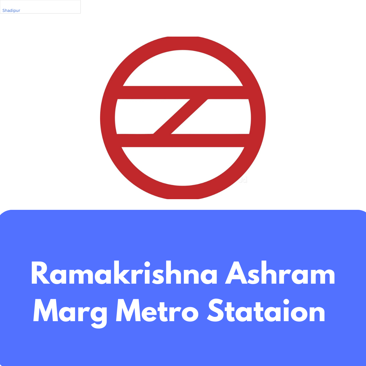 Ramakrishna Ashram Marg Metro Station
