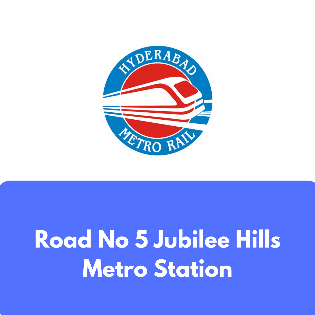 Road No 5 Jubilee Hills Metro Station