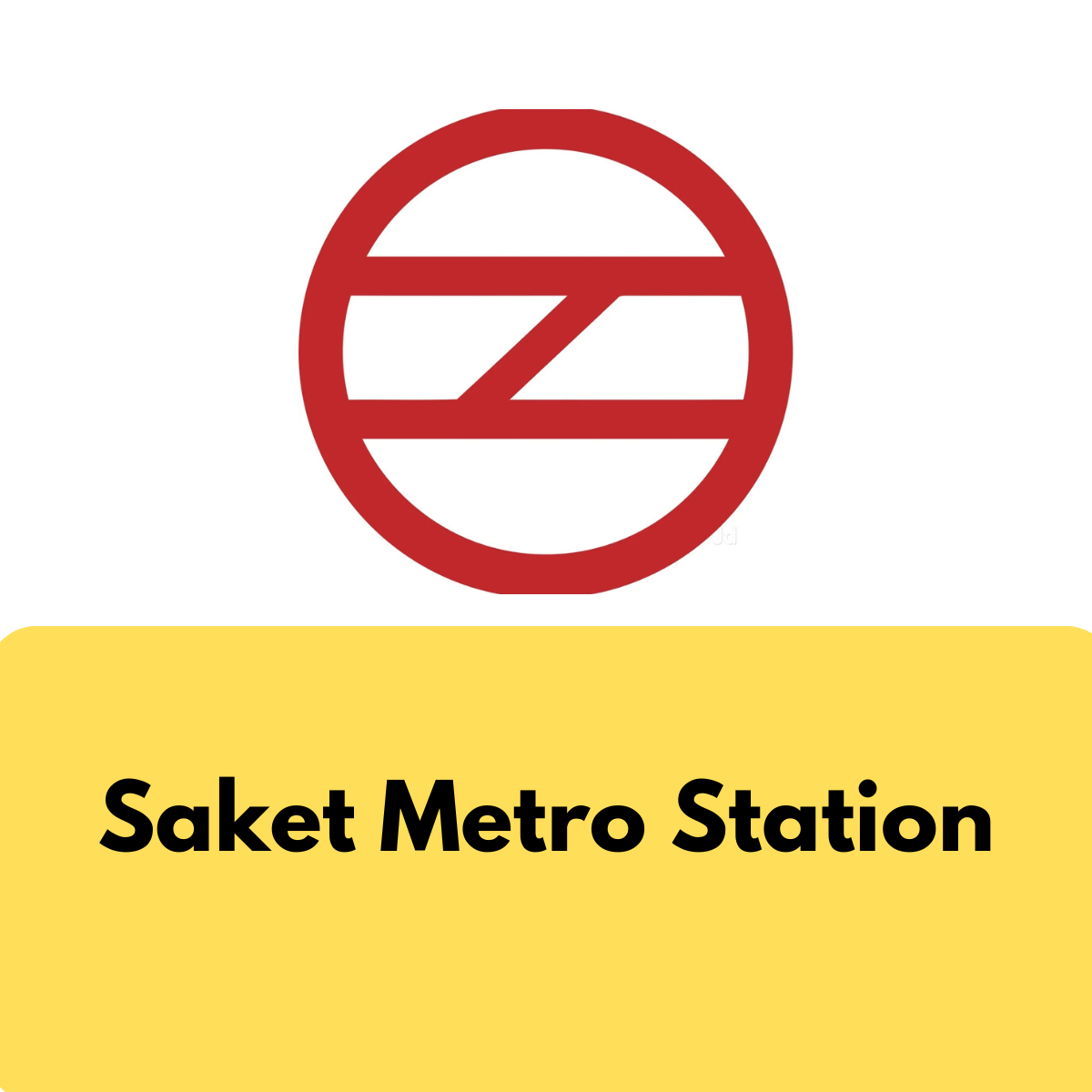 Saket Metro Station