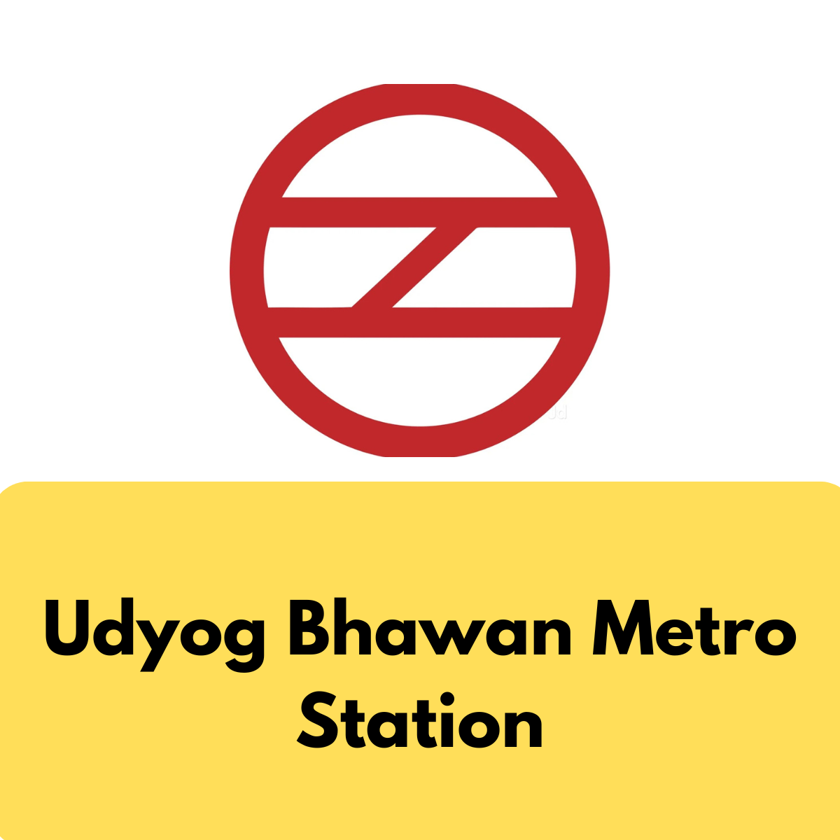 Udyog Bhawan Metro Station