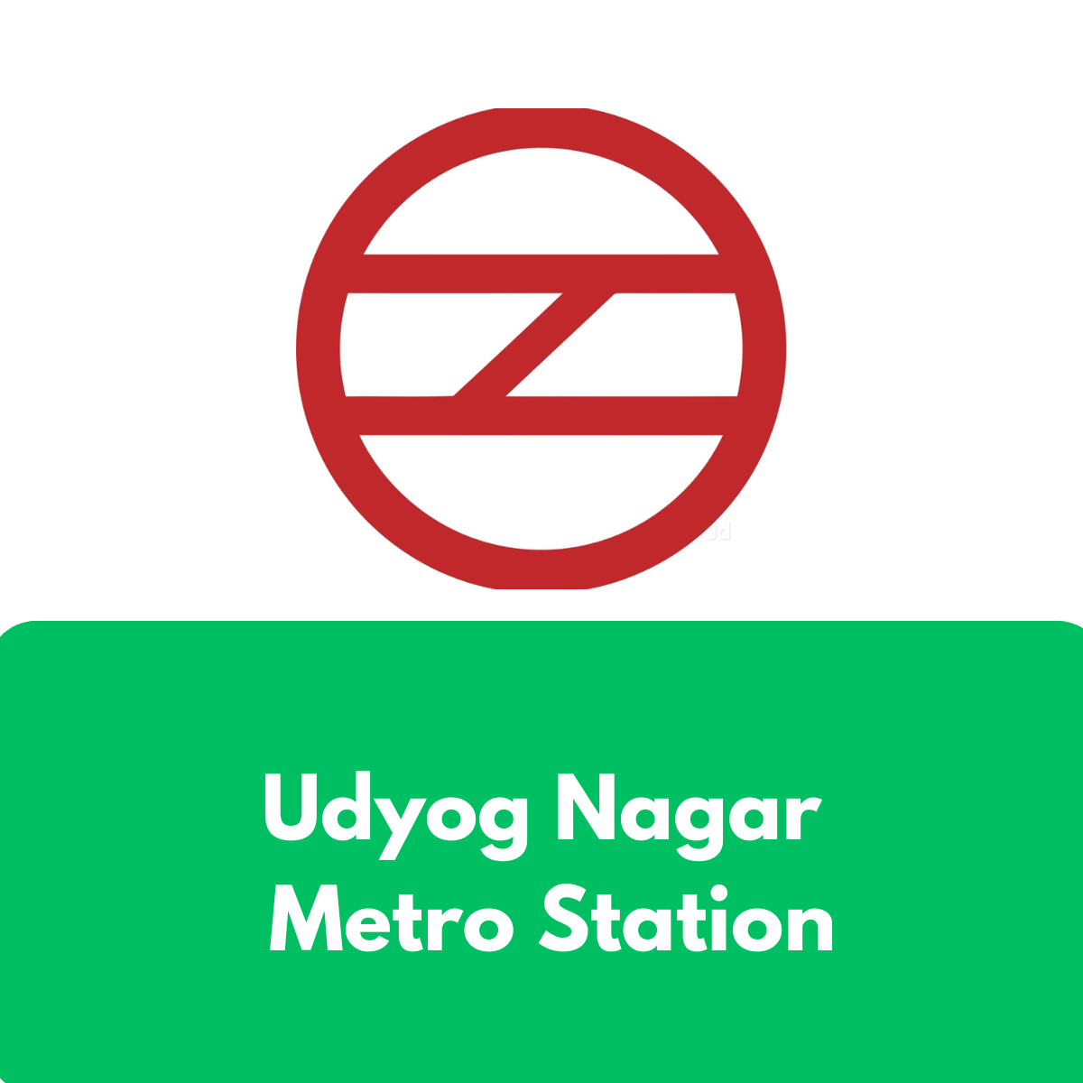 Udyog Nagar Metro Station